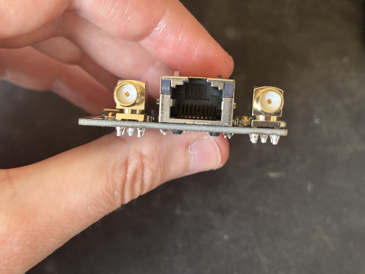 TimeNIC — PCIe I226 NIC with SMA Timing Ports and TCXO