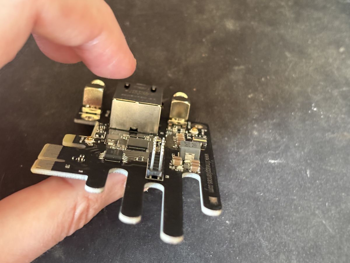 TimeNIC — PCIe I226 NIC with SMA Timing Ports and TCXO