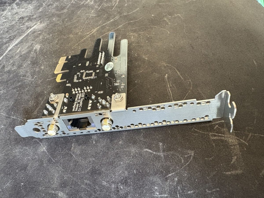 TimeNIC — PCIe I226 NIC with SMA Timing Ports and TCXO