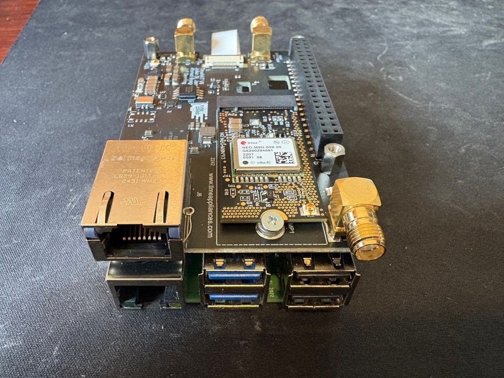 Raspberry Pi 5 PCIe HAT with I226 NIC (TimeHATv6)
