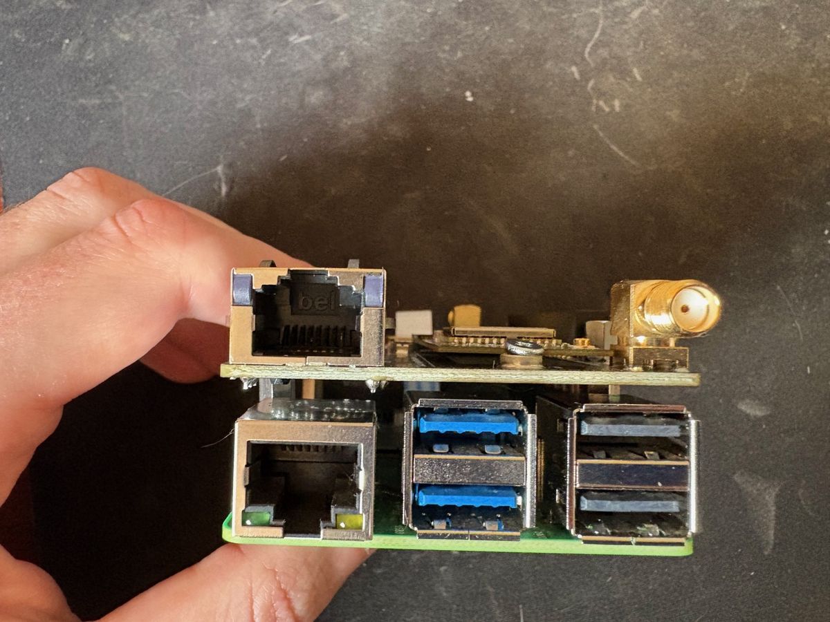 Raspberry Pi 5 PCIe HAT with I226 NIC (TimeHATv6)