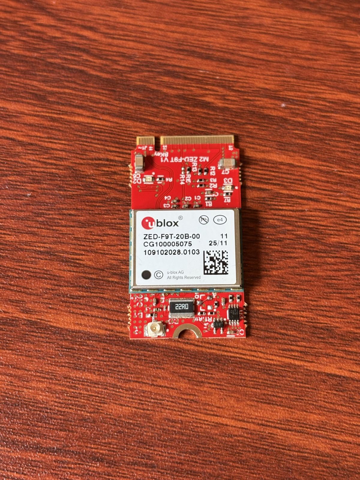OCP M.2 ZED-F9T GNSS Module