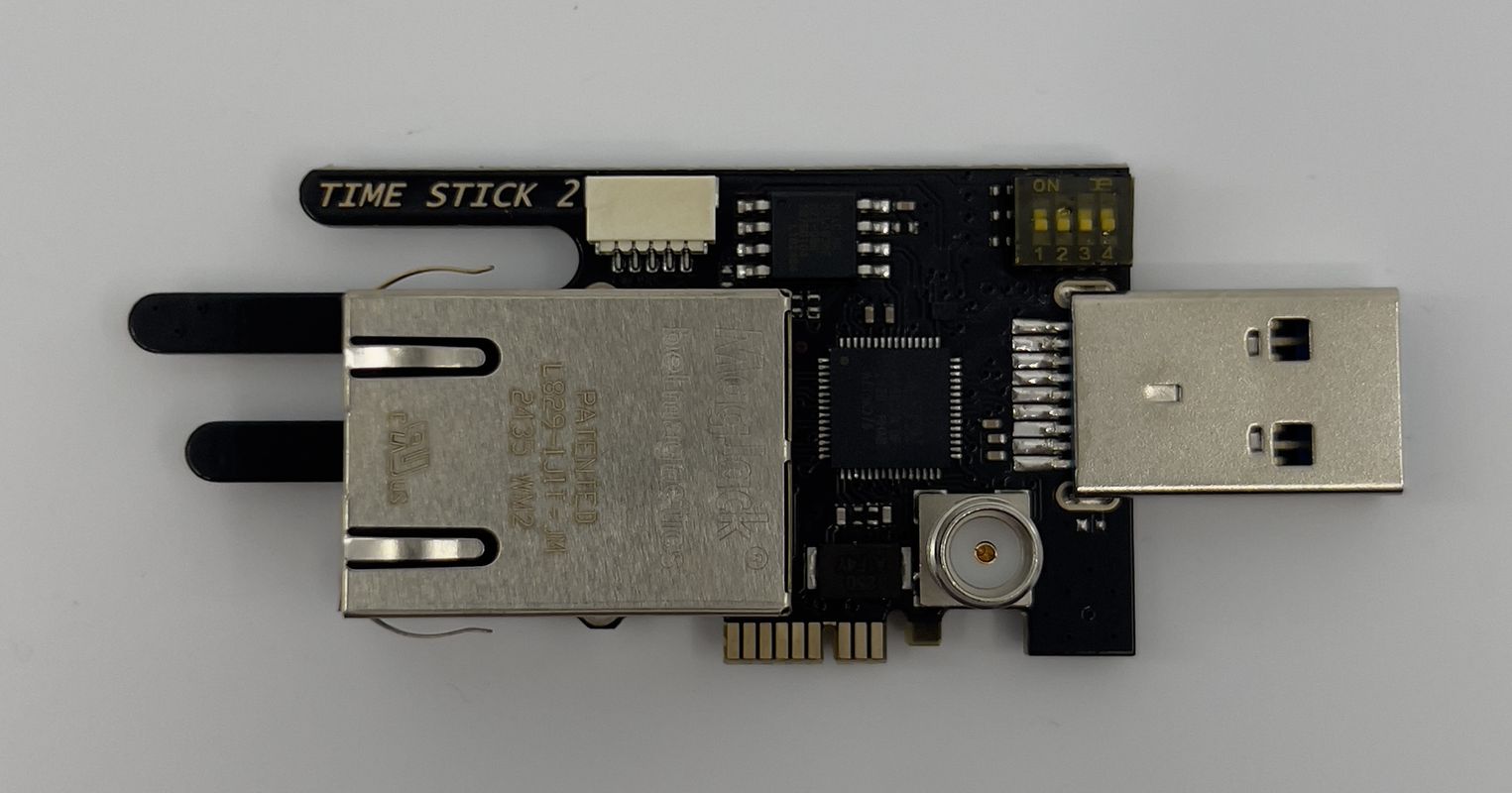 TimeStick V2 — USB to 2.5GbE Adapter with AX88279 and SMA Timing Port