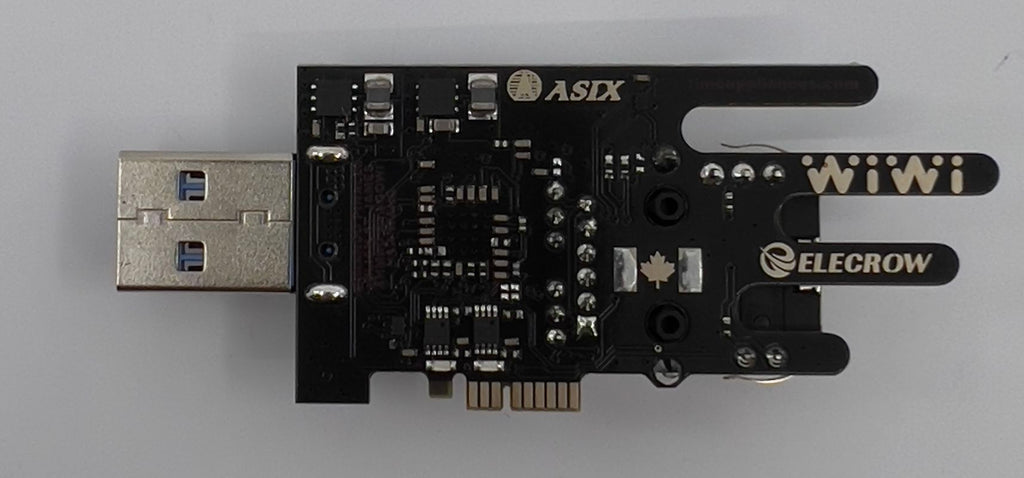 TimeStick V2 — USB to 2.5GbE Adapter with AX88279 and SMA Timing Port